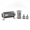 DeatschWerks In-Line Fuel Filter Kit 5/16IN 5 Micron 110mm