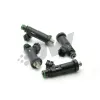 DeatschWerks zestaw 4 wtryskiwaczy paliwa 1300cc/min, Honda Civic B/D/H 92-00, Integra OBD I, II, B/D/H 91-01