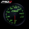 Wskaźnik Pro G Race Series RC, ciśnienia paliwa PSI GREEN 52mm