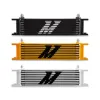 Mishimoto Universal -6AN 10 Row Oil Cooler Silver
