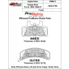 Klocki hamulcowe Wilwood 150-D0789K PM ProMatrix D789 Street Performance Racing Pads .655