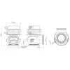 Zawór wastegate Turbosmart TS-0505-1006 WG40 Gen4 CompGate40 7psi