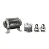 DeatschWerks In-Line Fuel Filter Kit -8AN 40 Micron 70mm