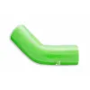 Kolanko silikonowe 45' 13mm Zielony