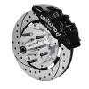 Wilwood 140-10738 Zestaw Hamulców Przednich Forged Dynapro 6 Hub 12.19 Wiercony czarny Cadillac Chevrolet GMC Pontiac
