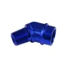 1/4 NPT 45' Nypel adapter żeńsko-męski Niebieski