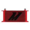 Mishimoto Universal 19-Row Oil Cooler Red