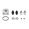 Mishimoto Universal 19 Row Oil Cooler Kit Silver