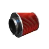 Stożkowy filtr powietrza - średnica montażowa 76mm Czerwony