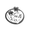 Dual Catch Can Kit CCV Fluid Lock Radium Engineering for Chevrolet Corvette LT1 2014-2019