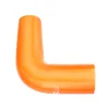 Kolanko silikonowe 90' 76mm Pomarańczowy