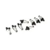Zestaw wtryskiwaczy DeatschWerks uniwersalne nisko ohmowe 11mm 8szt 1800cc/min