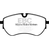 DPX2377 Klocki hamulcowe ULTIMAX2 EBC Brakes Volkswagen COMMERCIAL Amarok Amarok 4motion