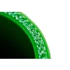 Łącznik silikonowy prosty 45mm Zielony 5cm