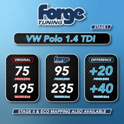 VW Polo 1.4 TDI (Stage 1 and 2 Available)