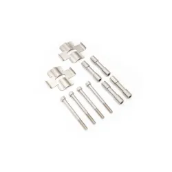 Pad Retainers, Slider Pins and Bolt Kit for 6 Pot Brake Caliper