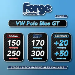 VW Polo Blue GT (Stage 1 and 2 Available)