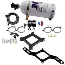 4150 Assassin Plate Gasoline Stage 6 50-300Hp with 10Lb Bottle Nitrous Express NX 67040-10