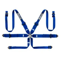 Sparco 04818RH1 Harness 6pts Blue FIA Approved 8853-2016 up to 2029