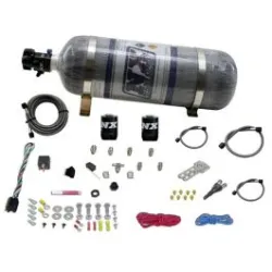 EFI Single Nozzle System 35-50-75 Hp with 12Lb Carbon Bottle for All Sport Compact Nitrous Express NX 20923-12