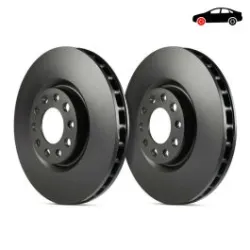 D741 Premium Tarcze hamulcowe EBC Brakes Toyota Avensis Verso Camry SVX10R Camry SVX20R Estima Lucida Previa Windom Lexus ES300 Toyota Avalon Camry Si