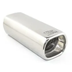 Uniwersalna końcówka tłumika prostokątna 80×65mm długość 200mm