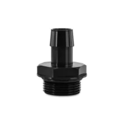 Mishimoto -16ORB to 3/4" Hose Barb Aluminum Fitting Black