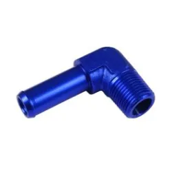 Łącznik 90' 1/2 NPT na króciec 5/8" Niebieski