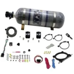 Plate High Output System 50-250Hp with 12Lb Bottle for Ford Coyote 5.0L / Godzilla 7.3L Nitrous Express NX 20951-12