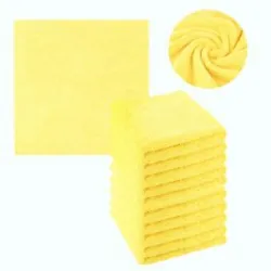 10x Ścierka ściereczka gruba Mikrofibra do lakieru docierania wosków QD 40x40 cm 550 g/m2 Bezszwowa