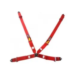 GT2I Sedan Harness 4 Point 3" Red FIA Approved 8853-1998 up to 2030