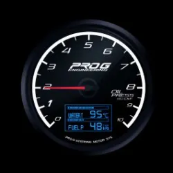 Wskaźnik Pro G AVS Series Multi Gauge, ciśnienia oleju 10 Kg/cm2 60mm