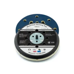 FLEXIPADS 150mm Multi-Hole PSA DA Pad 5/16-UNF + M8