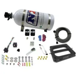 4500 Conventional Plate System Alcohol Pro-Power 100-500Hp with 10Lb Bottle Nitrous Express NX 50075-10