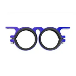 Podwójne mocowanie pompy paliwa 60mm Niebieski