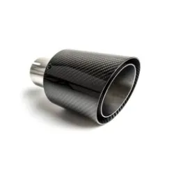 Uniwersalna końcówka tłumika okrągła 90mm długość 105mm średnica montażowa 60mm