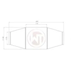 Racing Catalyst Converter Wagner Tuning 100CPSI with EU6 coating