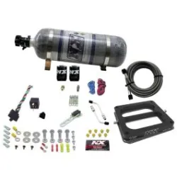 4500 Conventional Plate System Alcohol Stage 6 50-300Hp with 12Lb Carbon Bottle Nitrous Express NX 30075-12