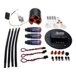 Moduł paliwowy X3 z pompami DW430c i zestawem montażowym DeatschWerks Ford Mustang 1998-2004
