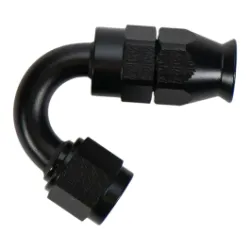 Końcówka przewodu 150° 6AN obrotowa żeńska Flare z tuleją Ferule/Olive PTFE DeatschWerks