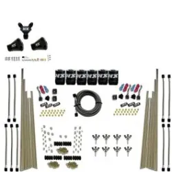 8-Cyl Triple-D Dry Direct Port 3 Stage Dry 6 Solenoids without Bottle Nitrous Express NX 80020-00