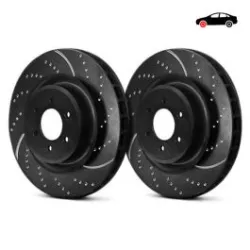 GD1549 Sportowe tarcze hamulcowe EBC Brakes Ford Galaxy Mk2 Land Rover Freelander Volvo S60 Mk2 S80 Mk2 V60 Mk1 V60 Cross Country V70 Mk3 XC70 Mk2 Lan