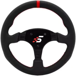 Profesjonalna Skórzana Kierownica Wyścigowa Okrągła 330mm SIMAGIC Symulator Simracing