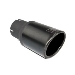 Uniwersalna końcówka tłumika okrągła 90mm długość 120mm średnica montażowa 55mm