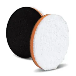 LAKE COUNTRY Orange Light Cutting Microfiber Pad 82mm MF-325-OSP