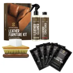 Leather Expert Furniture Kit 2x250ml – zestaw do czyszczenia i pielęgnacji mebli skórzanych