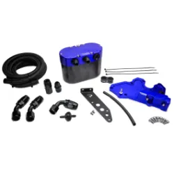 Carbon Oil Catch Can Kit RTMG Performance for VW Golf R MK8 / Cupra 2.0 TSI EA888.4 Blue