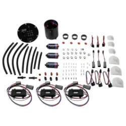 X3 Moduł potrójnych pomp DW810 bezszczotkowych z kontrolerami DeatschWerks Nissan GT-R R35 2009-2024