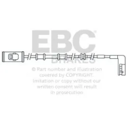 EFA114 Czujnik zużycia klocków hamulcowych EBC Brakes Opel Vectra VAUXHALL Vectra Vectra GSi Vectra GSi