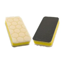 FLEXIPADS Clay Pad Applicator WHITE Light Polish